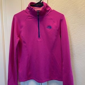 North Face Sweater Women’s Small Pink Good Condition Athletic Running Gym